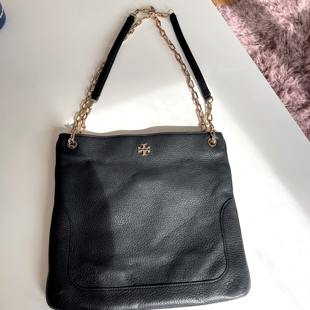 Tory Burch black leather bag